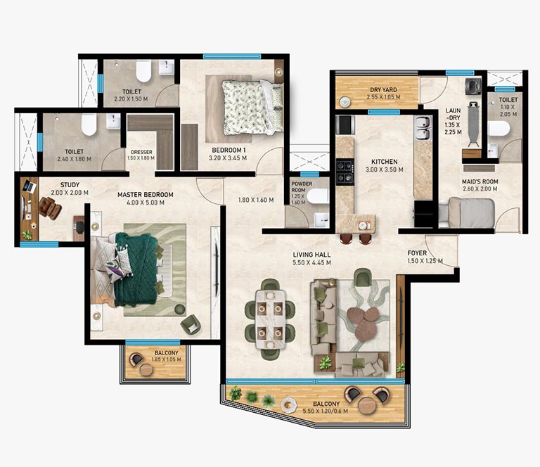 2bhk-Golf-Residence